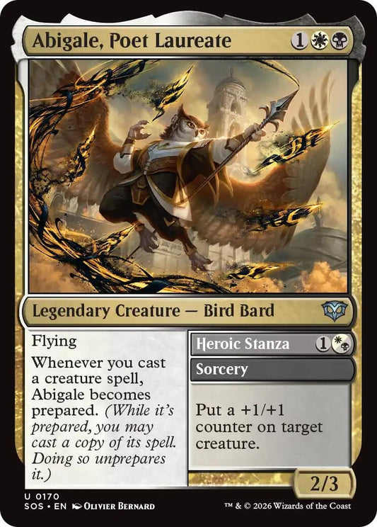 Image for Abigale, Poet Laureate (170) - Magic: The Gathering