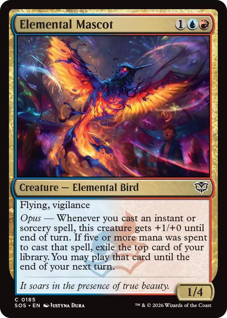 Image for Elemental Mascot (185) - Magic: The Gathering
