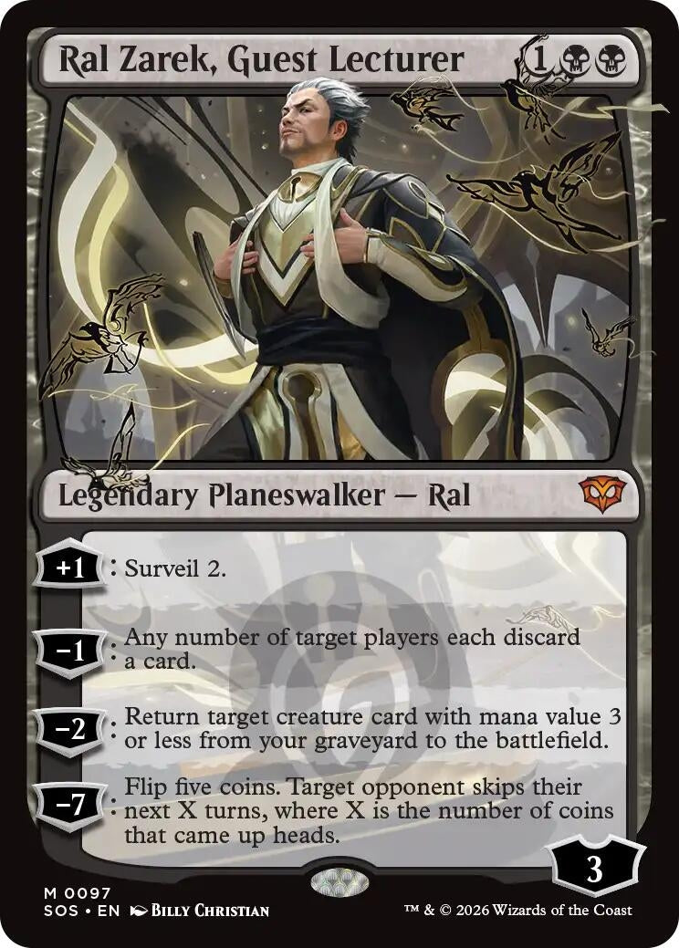 Image for Ral Zarek, Guest Lecturer (97) - Magic: The Gathering