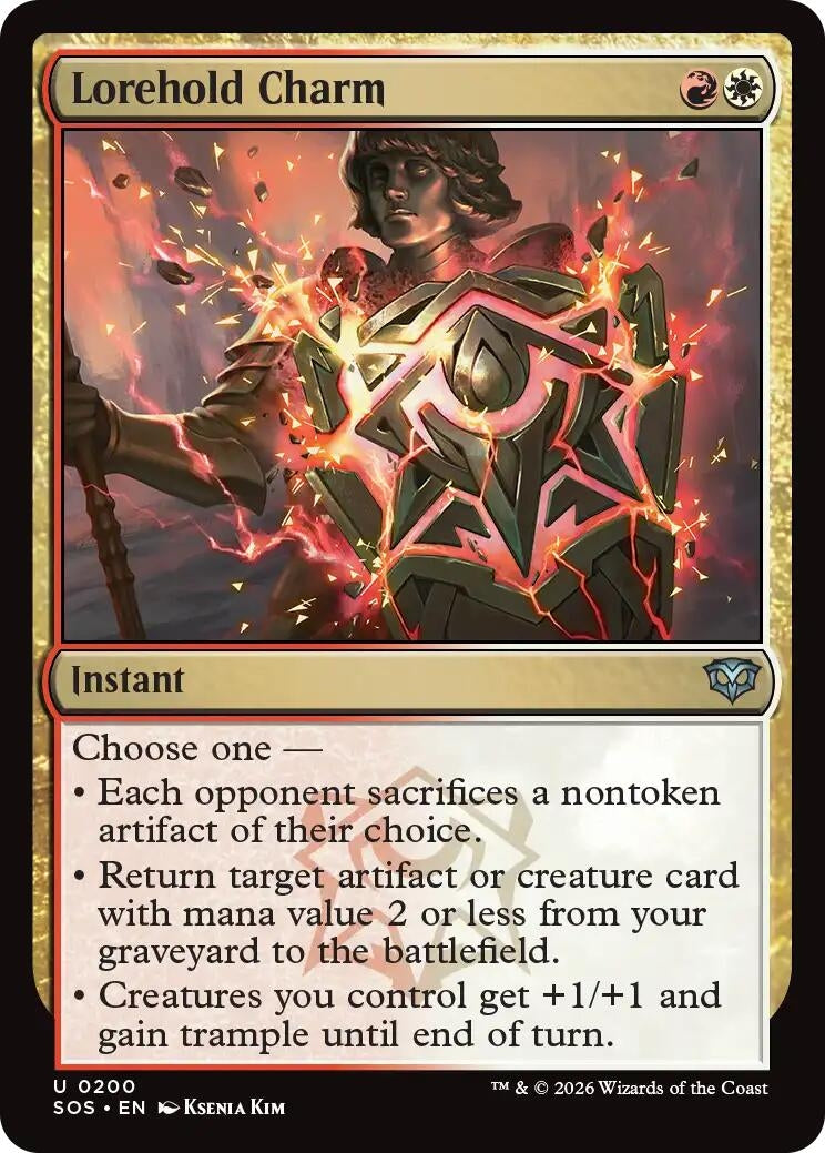 Image for Lorehold Charm (200) - Magic: The Gathering