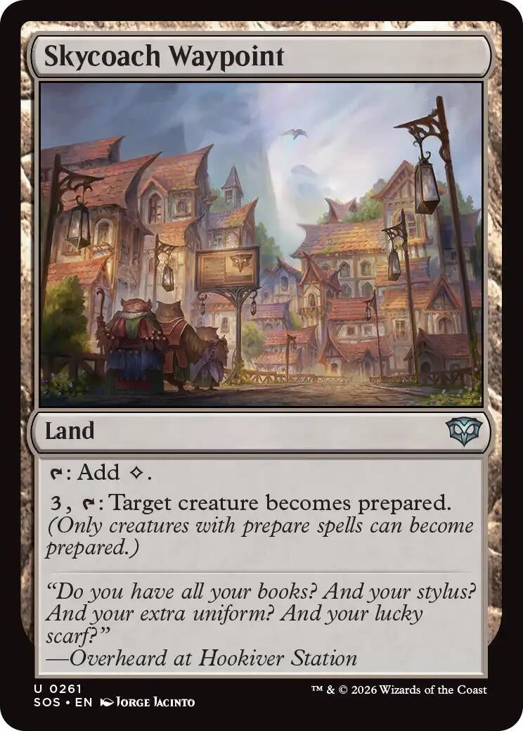 Image for Skycoach Waypoint (261) - Magic: The Gathering