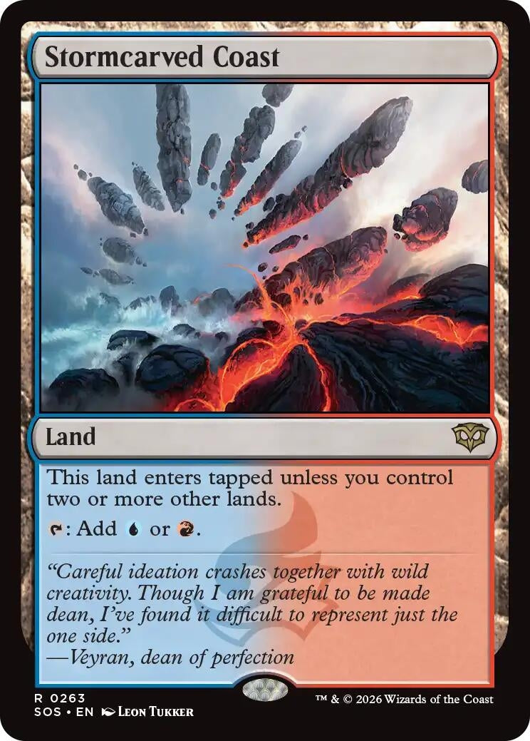 Image for Stormcarved Coast (263) - Magic: The Gathering