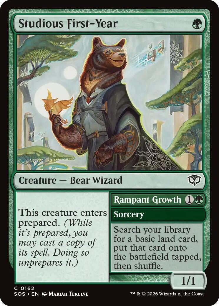 Image for Studious First-Year (162) - Magic: The Gathering