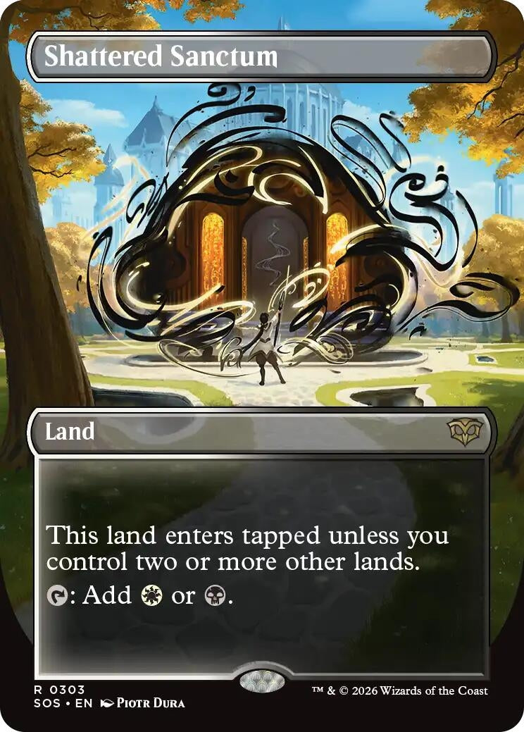 Image for Shattered Sanctum (Borderless) (303) - Magic: The Gathering
