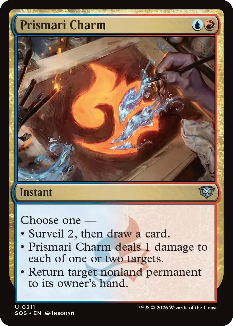 Image for Prismari Charm (211) - Magic: The Gathering