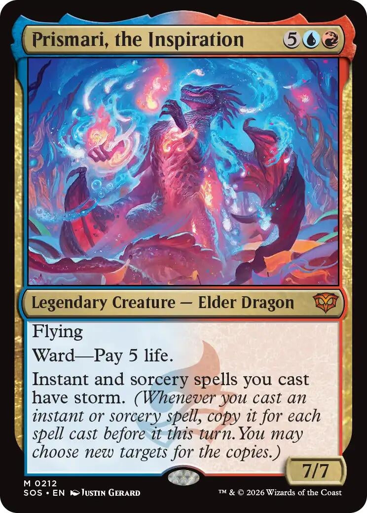 Image for Prismari, the Inspiration (212) - Magic: The Gathering
