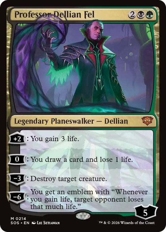 Image for Professor Dellian Fel (214) - Magic: The Gathering