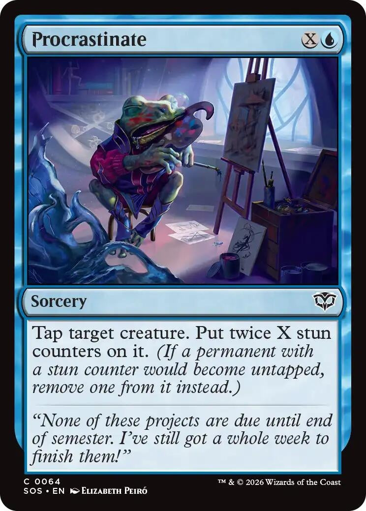Image for Procrastinate (64) - Magic: The Gathering