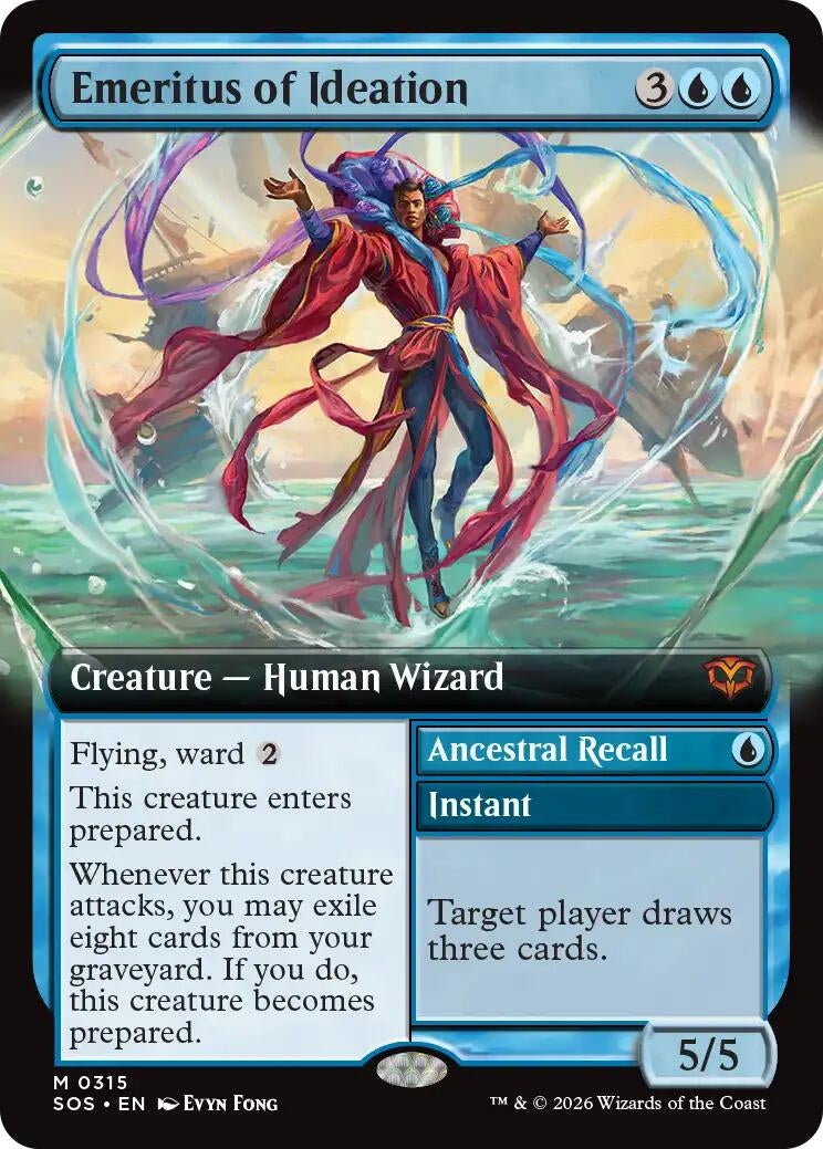 Image for Emeritus of Ideation (Extended Art) (315) - Magic: The Gathering