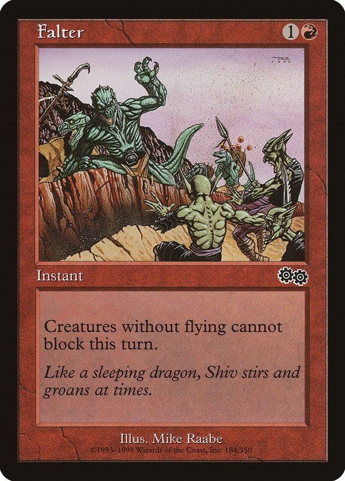 Image for Falter (184) - Magic: The Gathering
