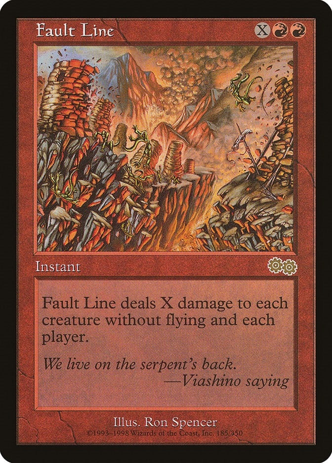 Image for Fault Line (185) - Magic: The Gathering
