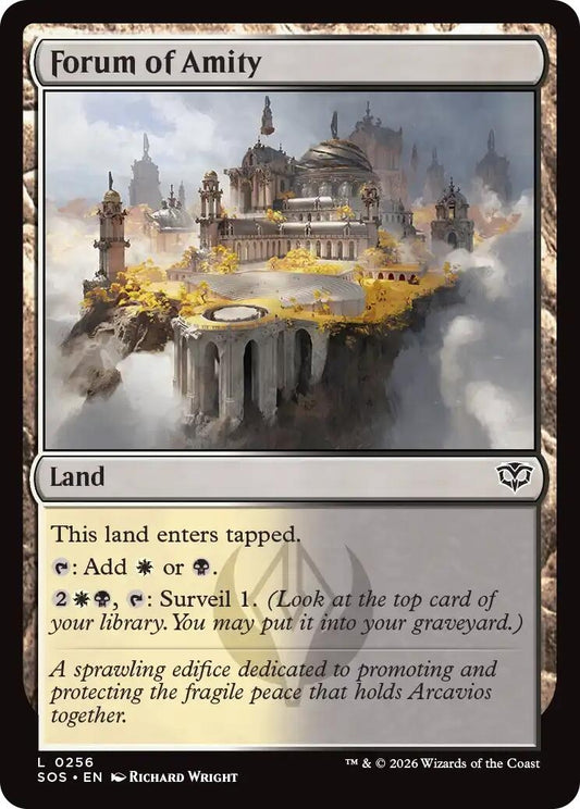 Image for Forum of Amity (256) - Magic: The Gathering