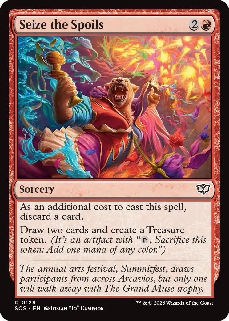 Image for Seize the Spoils (129) - Magic: The Gathering