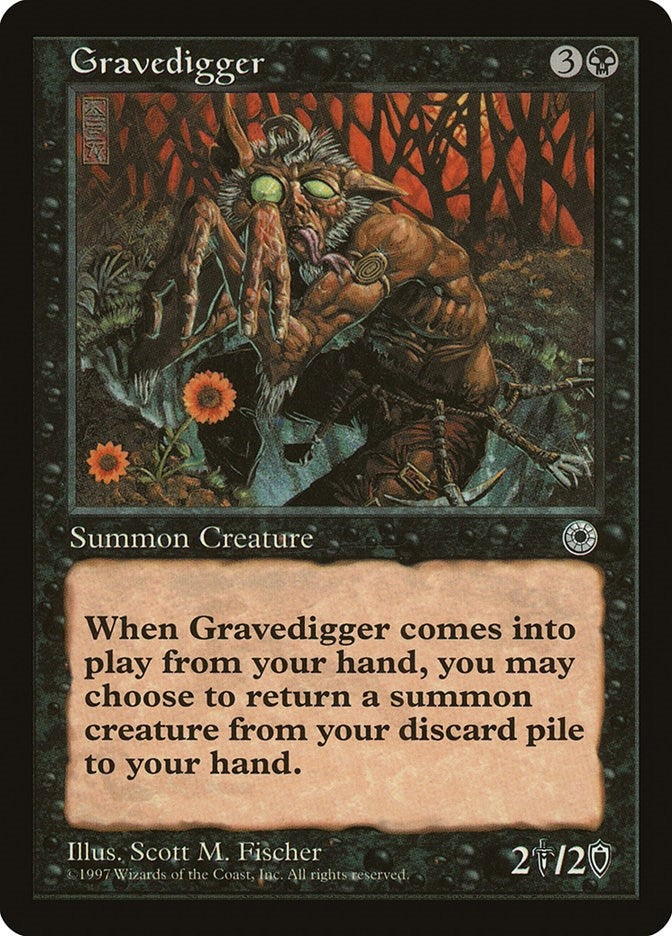 Image for Gravedigger - Magic: The Gathering