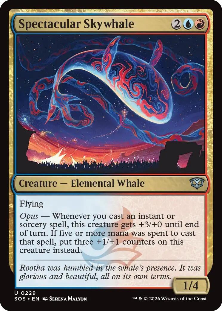 Image for Spectacular Skywhale (229) - Magic: The Gathering