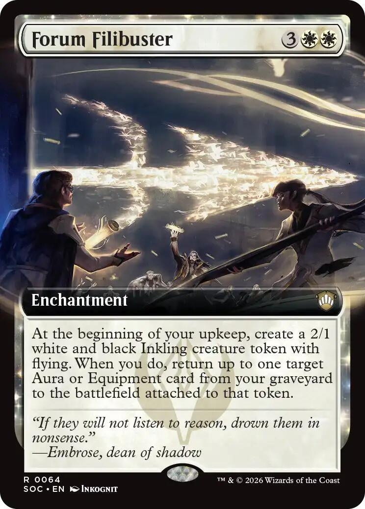 Forum Filibuster (Extended Art) (64)