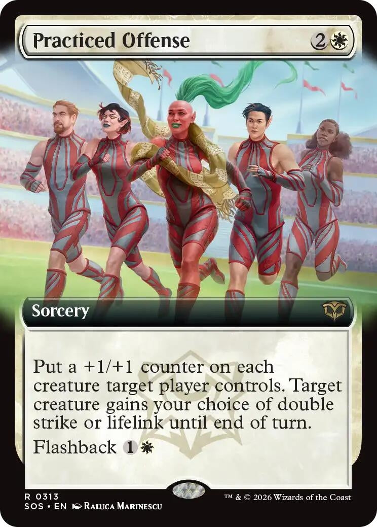 Practiced Offense (Extended Art) (313)