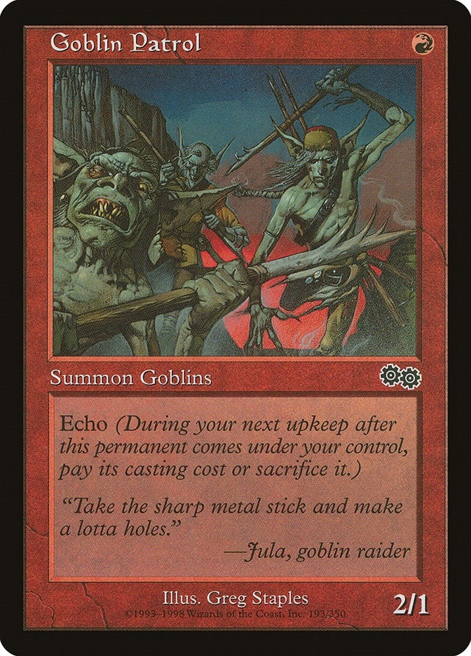 Image for Goblin Patrol (193) - Magic: The Gathering