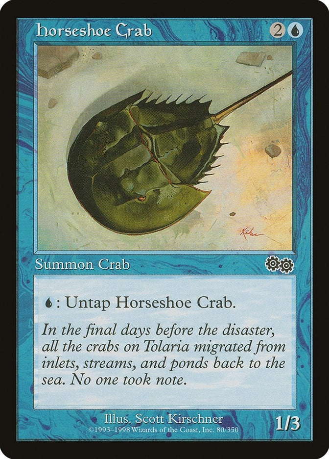 Image for Horseshoe Crab (80) - Magic: The Gathering