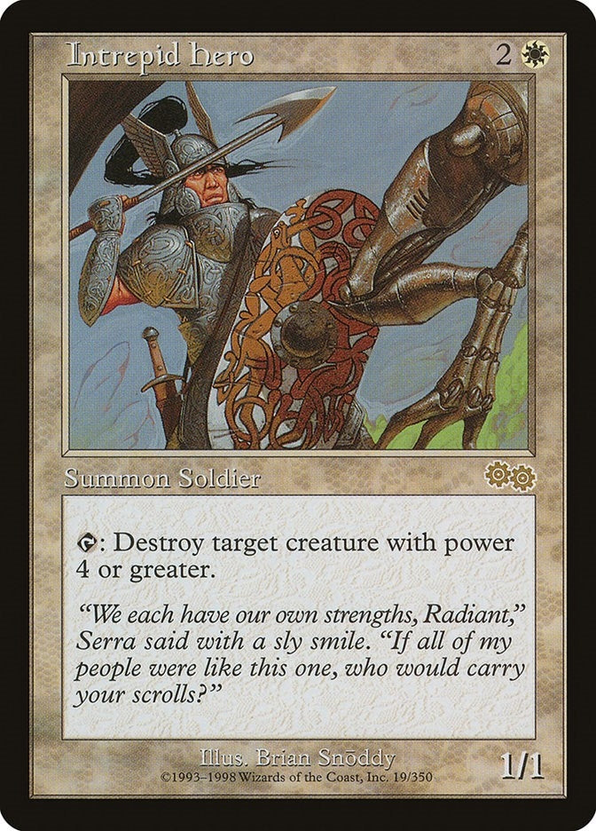 Image for Intrepid Hero (19) - Magic: The Gathering