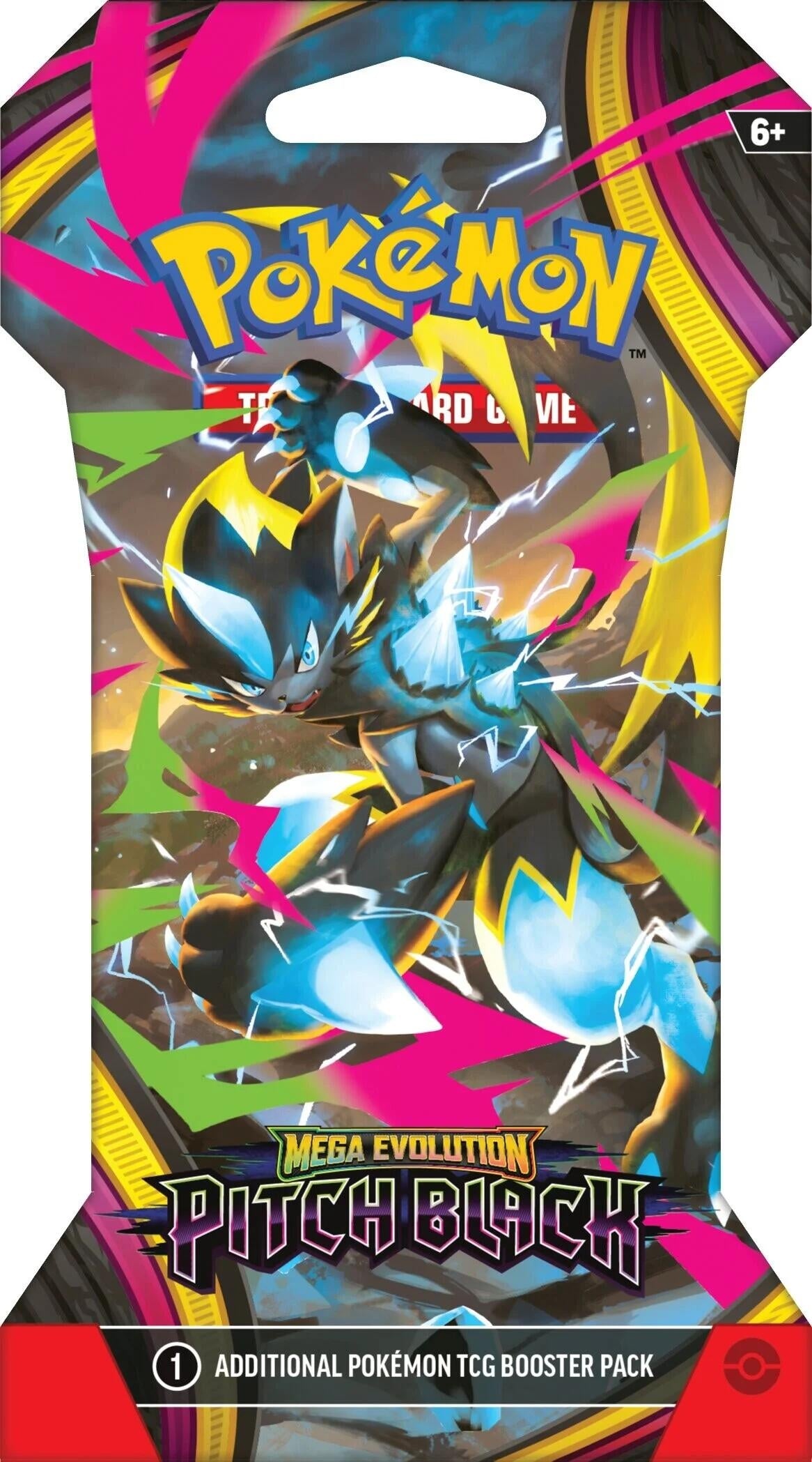 Image for Pitch Black Sleeved Booster Pack - Pokemon