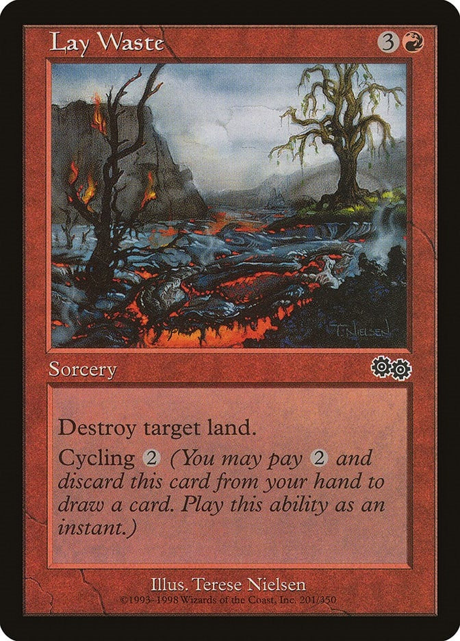 Image for Lay Waste (201) - Magic: The Gathering