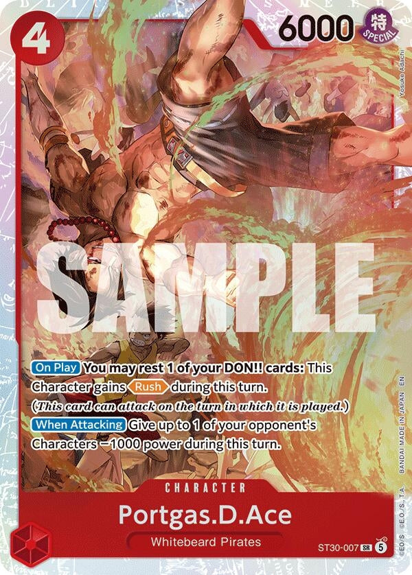Image for Portgas.D.Ace (007) (ST30-007) - One Piece Card Game