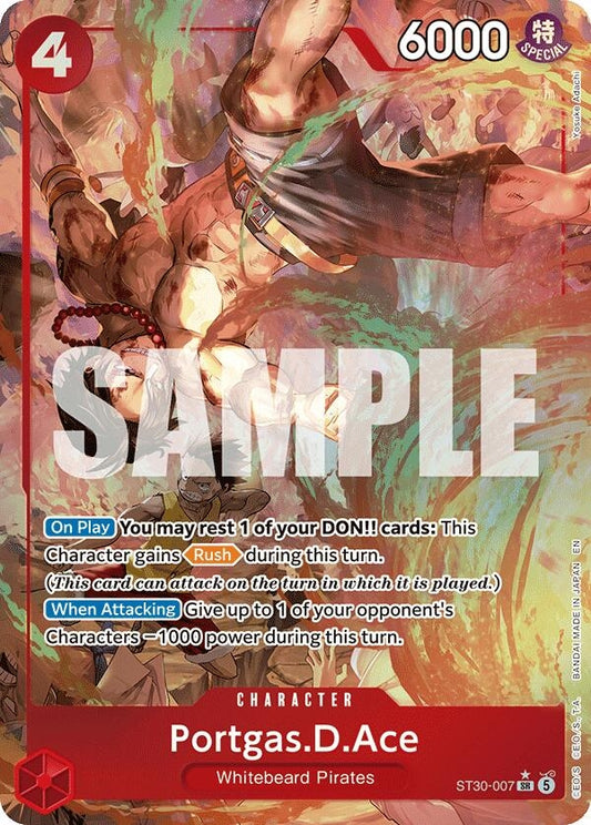 Image for Portgas.D.Ace (007) (Parallel) (ST30-007) - One Piece Card Game