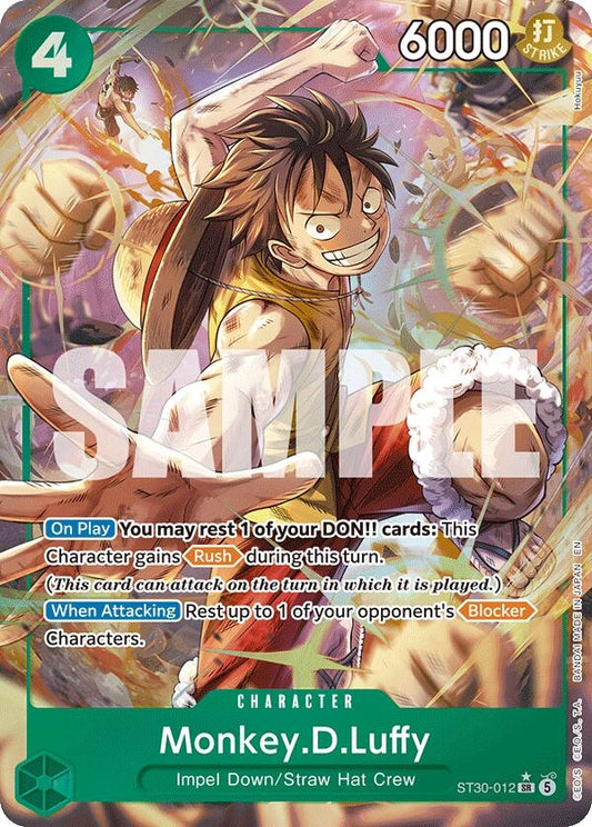 Image for Monkey.D.Luffy (Parallel) (ST30-012) - One Piece Card Game
