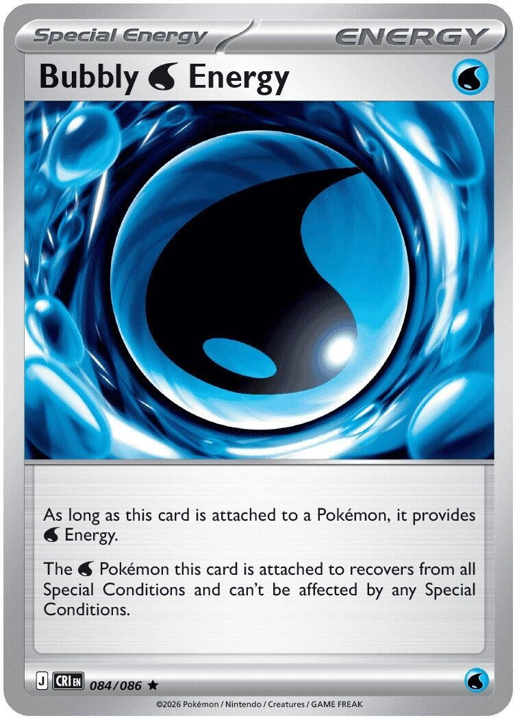 Bubbly Water Energy (084/086)
