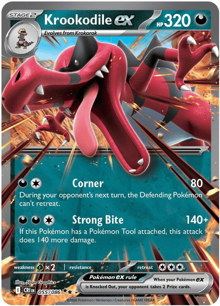 Krookodile ex (055/086)
