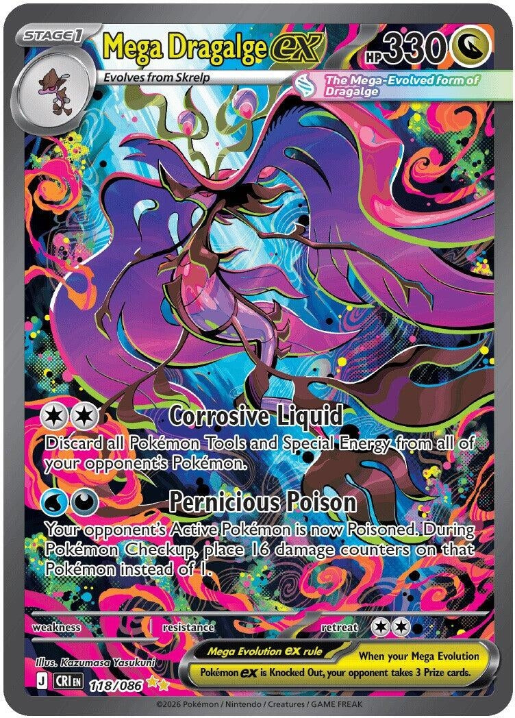 Mega Dragalge ex (118/086)