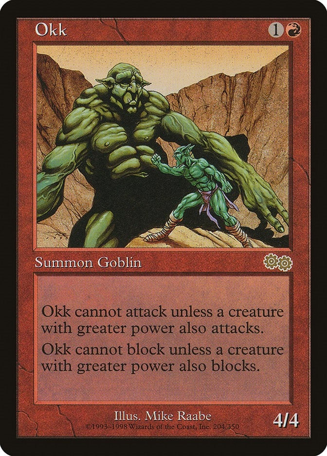 Image for Okk (204) - Magic: The Gathering