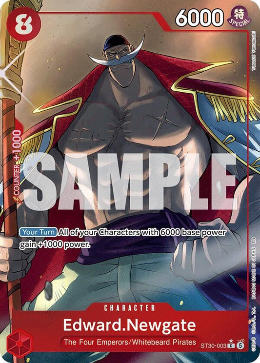 Image for Edward.Newgate (Full Art) (ST30-003) - One Piece Card Game