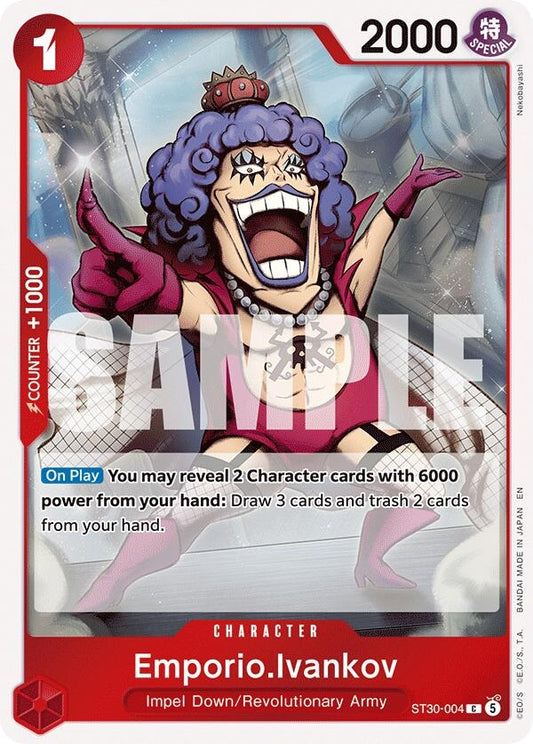Image for Emporio.Ivankov (ST30-004) - One Piece Card Game