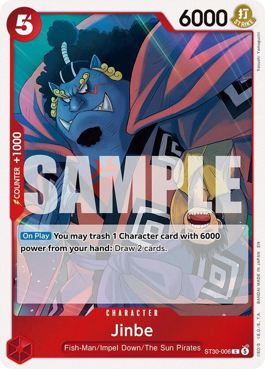 Image for Jinbe (ST30-006) - One Piece Card Game