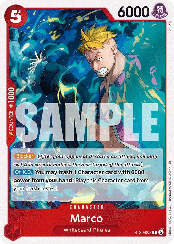 Image for Marco (ST30-008) - One Piece Card Game
