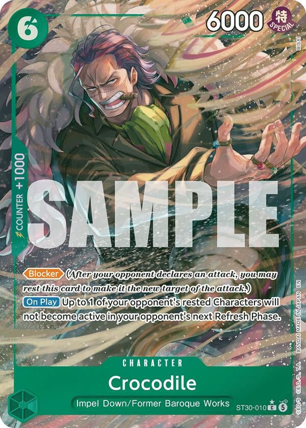 Image for Crocodile (Full Art) (ST30-010) - One Piece Card Game