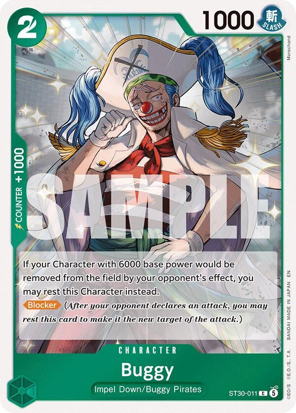 Image for Buggy (ST30-011) - One Piece Card Game