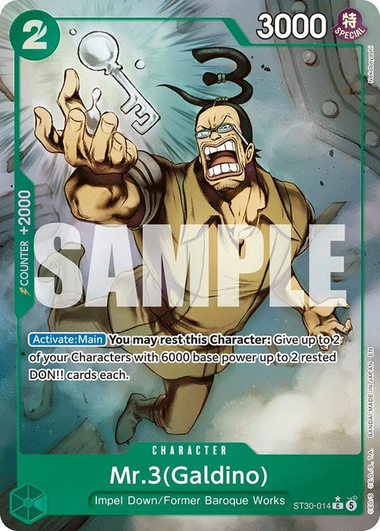 Image for Mr.3(Galdino) (Full Art) (ST30-014) - One Piece Card Game