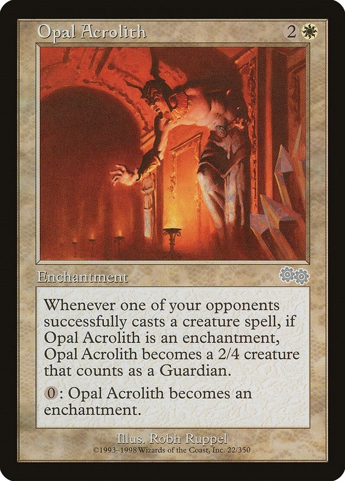 Image for Opal Acrolith (22) - Magic: The Gathering