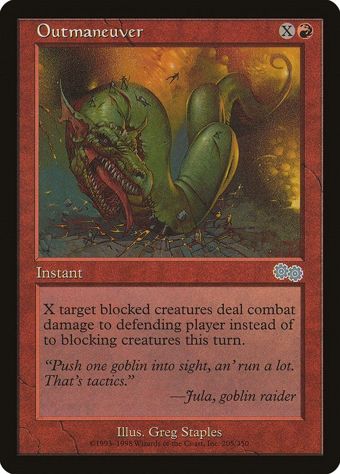 Image for Outmaneuver (205) - Magic: The Gathering