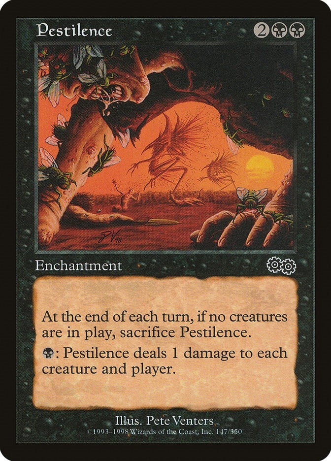 Image for Pestilence (147) - Magic: The Gathering