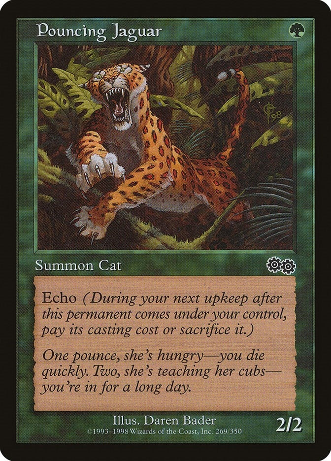 Image for Pouncing Jaguar (269) - Magic: The Gathering