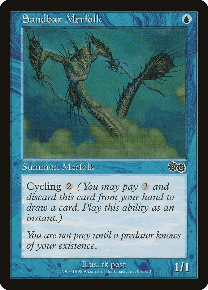 Image for Sandbar Merfolk (94) - Magic: The Gathering