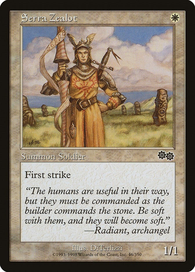 Image for Serra Zealot (46) - Magic: The Gathering