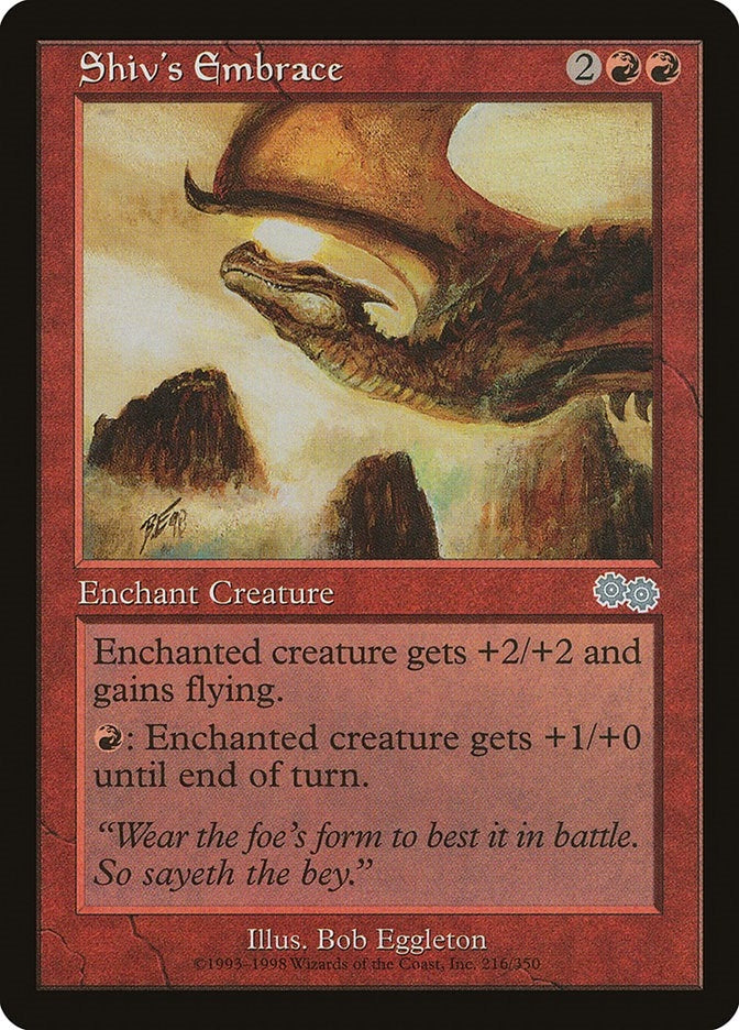Image for Shiv's Embrace (216) - Magic: The Gathering