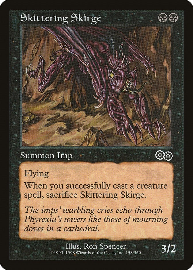 Image for Skittering Skirge (158) - Magic: The Gathering