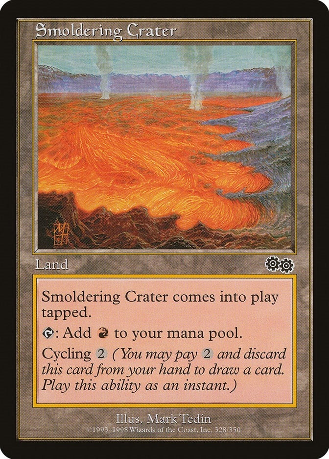 Image for Smoldering Crater (328) - Magic: The Gathering