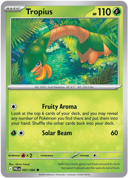 Image for Tropius (001/084) - Pokemon